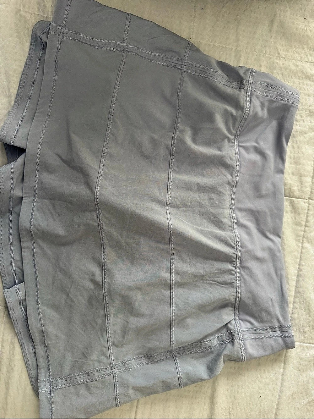 lululemon Pace Rival Mid-Rise Skirt Gray Size 4